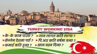 Turkey Working visa for Nepali.Nepal bata Turkey kasari jane? #turkeyworkingvisa