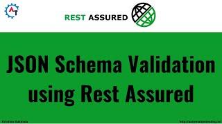 27. JSON Schema Validation using Rest Assured | Step-by-Step Guide | API Testing Tutorial