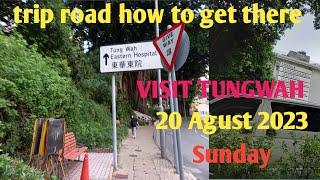 vlog perjalanan ke Tung wah Hospital cause way bay hongkong Agust 2023#@moon89