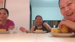 MUKBANG MAIS @taga isla bisaya tv | Elcie in Singapore