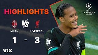 AC Milan vs. Liverpool - Game Highlights | UEFA Champions League 2024/25 | ViX