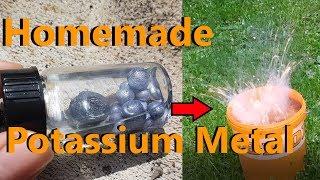 How to make Potassium Metal at Home