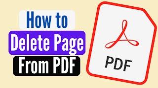 How to Delete Page in PDF File | How to Remove Pages from PDF (2024)