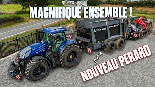 ‍TRACTEUR NH pour remplacer un MASSEY ?‍️POURQUOI ? NOUVEL ÉPANDEUR 2025 PERARD -ETA JULLIARD 