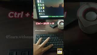 How to create a New Folder with Keyboard #computer #newfolder #youtubeshorts #trending #shorts