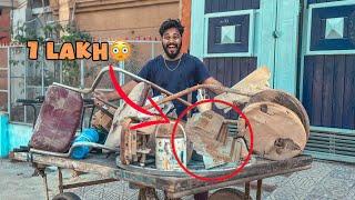 FOUND 1 LAKH  ON MY ROOF IN SCRAP GONE WRONG | Syed Ibad (The Fun Fin)