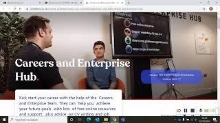 Accessing the Careers & Enterprise Hub // Career Pulse