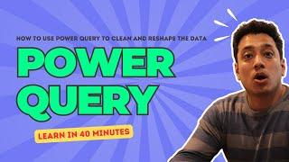 Excel Power Query Tutorial for Beginners  - (How to use Power Query)