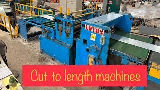 Cut to length Machine | CTL Machine