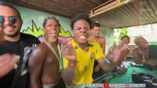 iShowSpeed Freestyles With  Brazilians 