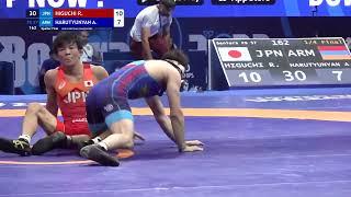 Rei HIGUCHI (JPN) vs. Arsen HARUTYUNYAN (ARM) | Seniors World Championships 2023 | Quarter Final | F