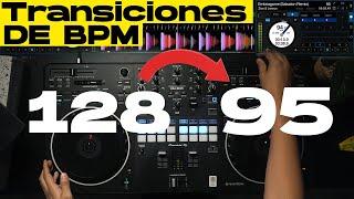 ¿Como cambiar entre BPM MUY DIFERENTES? | DJ Tutorial | Fácil