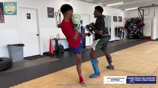 Muay Thai Raw Unedited PadWork Training. Progress Vid 25July24. Tito Johnson