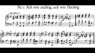 Ach wie nichtig, ach wie flüchtig By Georg Böhm (with Score)