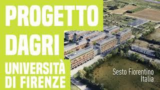 Progetto della nuova sede del Dipartimento DAGRI e della sede di Agraria nel campus di Sesto