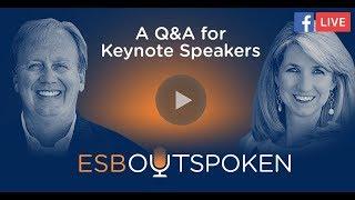 #ESBOutspoken 4 | Expanding Your Keynote Speaker Market or Message