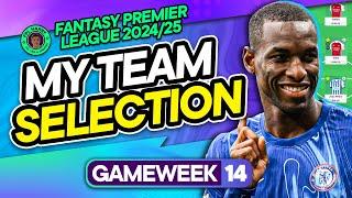 MY FPL GW14 TEAM SELECTION & TRANSFER PLANS | Jackson IN?  | Fantasy Premier League Tips 2024/25