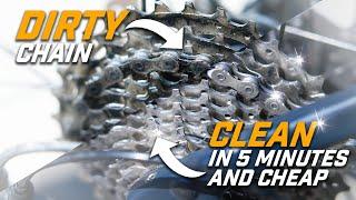 How to Easily Clean a Bike Chain - Cheap, Fast & Quick Bikepacking Tips