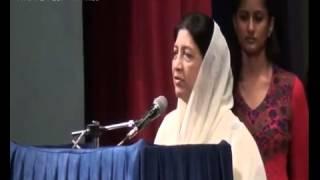 E plus Foundation - Rajmata's Speech at Mission