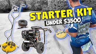 Pressure Washing Starter Kit | UNDER $3500