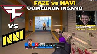 FAZE vs NAVI (Jogo Completo) Esports World Cup 2024