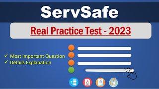 ServSafe Practice Test 2023 with  Detailed Explanation