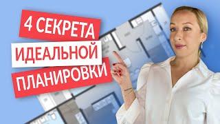 Как расставить мебель? 4 секрета идеальной планировки.