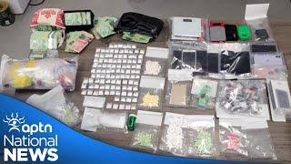 RCMP seize drugs, arrest three people in Manitoba | APTN News