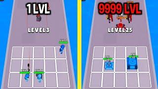 MAX LEVEL in Tanks Merge: Strategic Strike Game