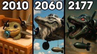 Evolution of Bombardino Crocodilo (Los Crocodilitos Dicen Kaboom)