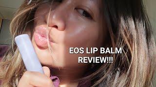 EOS LIP BALM REVIEW!!!