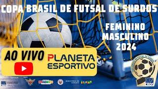 ASSJP/PR X ASBAC/SC | COPA BRASIL DE FUTSAL DE SURDOS (FEMININO) - 01/11/2024