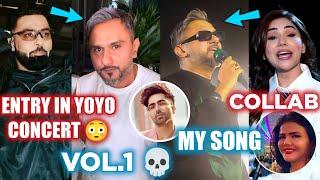 BADSHAH ENTRY IN YO YO HONEY SINGH CONCERT VOL.1 LIVE  MY SONG WITH YOYO  MANIAC | SHWETA SINGH