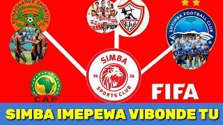 DUH! CAF WAMEIPENDELEA SIMBA SC IMEPANGWA NA VIBONDE TUPU KOMBE LA SHIRIKISHO