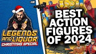 BEST ACTION FIGURES OF 2024 - Legends & Liquor MASSIVE Christmas Special