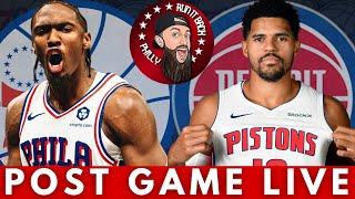 Sixers vs Pistons Post Game Live Call-In Show