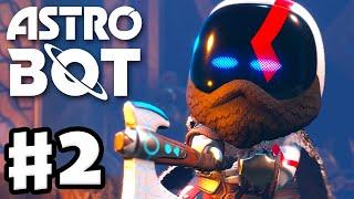 Astro Bot - Full Game Walkthrough Part 2 - Tentacle System 100%!