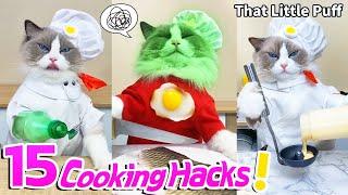 Meow Chef: 15 Cooking Hacks! | That Little Puff