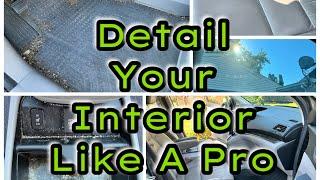 How To Detail Your Cars Interior Like A Pro w/ Shine Supply - Now @Car Supplies Warehouse !