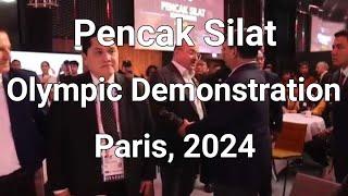 Pencak Silat demonstration in olympic Paris 2024 || KIMA || #martialart #olympics #pencaksilat #kima