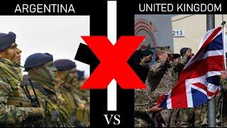 Argentina vs United Kingdom Military Power Comparison 2022 | Xversus Military