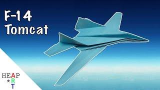 Paper Plane 041 : F-14 Tomcat by Michael G. LaFosse (100 Exotic Paper Airplanes)