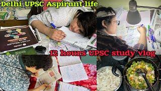 UPSC Study Vlog | A day in the life of a UPSC aspirant | UPSC Aspirant Study Vlog | IAS STUDY VLOG