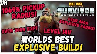 WORLDS BEST Mining Build! Insane Everything!! Deep Rock Galactic Survivors!