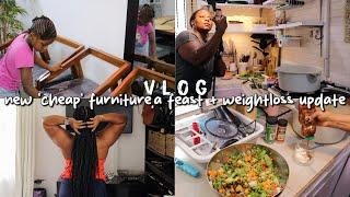 Unwrapping Our 'Cheap' Dining Furniture,The Truth About This Job + A Dissapointing Weightloss Update