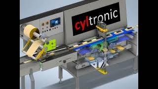 Flow Pack Machine (Cyltronic servo actuators)