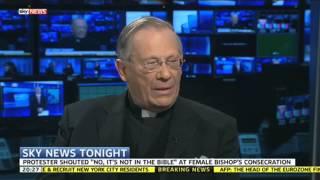 Bishop Protest Reverend: "Female Bishops Not Found In Bible"