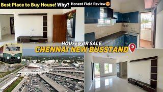 Ready to OccupyHouse for sale in Chennai Kilambakkam KCBTNear Railway & New Bus Stand2, 2.5,3BHK