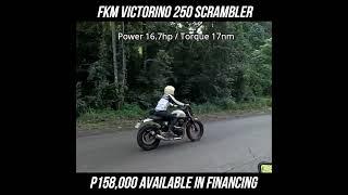 FOR SALE: FKM Victorino 250i Scrambler #shorts