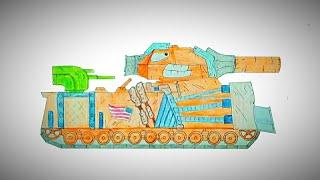 Как нарисовать танк ратте || How to draw a ratte tank